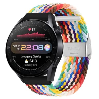 Flettet elastisk armbånd Huawei Watch 3 Pro (48mm) - pride edition