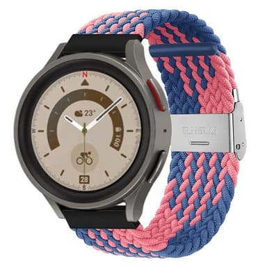 Flettet elastisk armbånd Samsung Galaxy Watch 5 Pro (45mm) - bluepowd