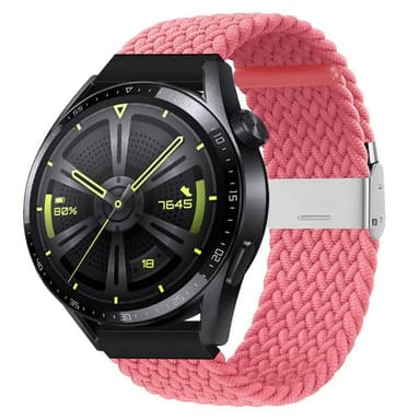 Flettet elastisk armbånd Huawei Watch GT3 (46mm) - Aprikos