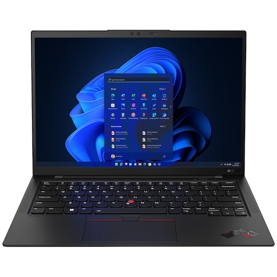 Lenovo ThinkPad X1 Carbon Gen10 14" i5/16/512 GB bærbar PC (sort)