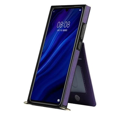 Zipper halskjede deksel Huawei P30 - Lilla