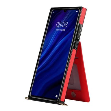Zipper halskjede deksel Huawei P30 - Rød