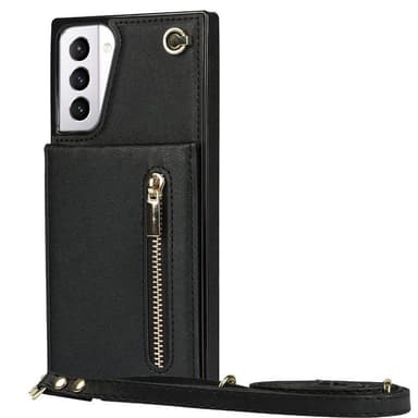 Zipper halskjede deksel Samsung Galaxy S21 Plus - Sort