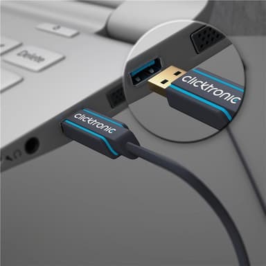 Adapterkabel fra USB-A til USB-B 2.0
