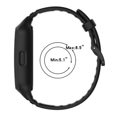 Klokke armbånd Svart uawei Band 7/Huawei Band 6/Huawei Band 6 Pro/Honor Band 6/Honor Band 7