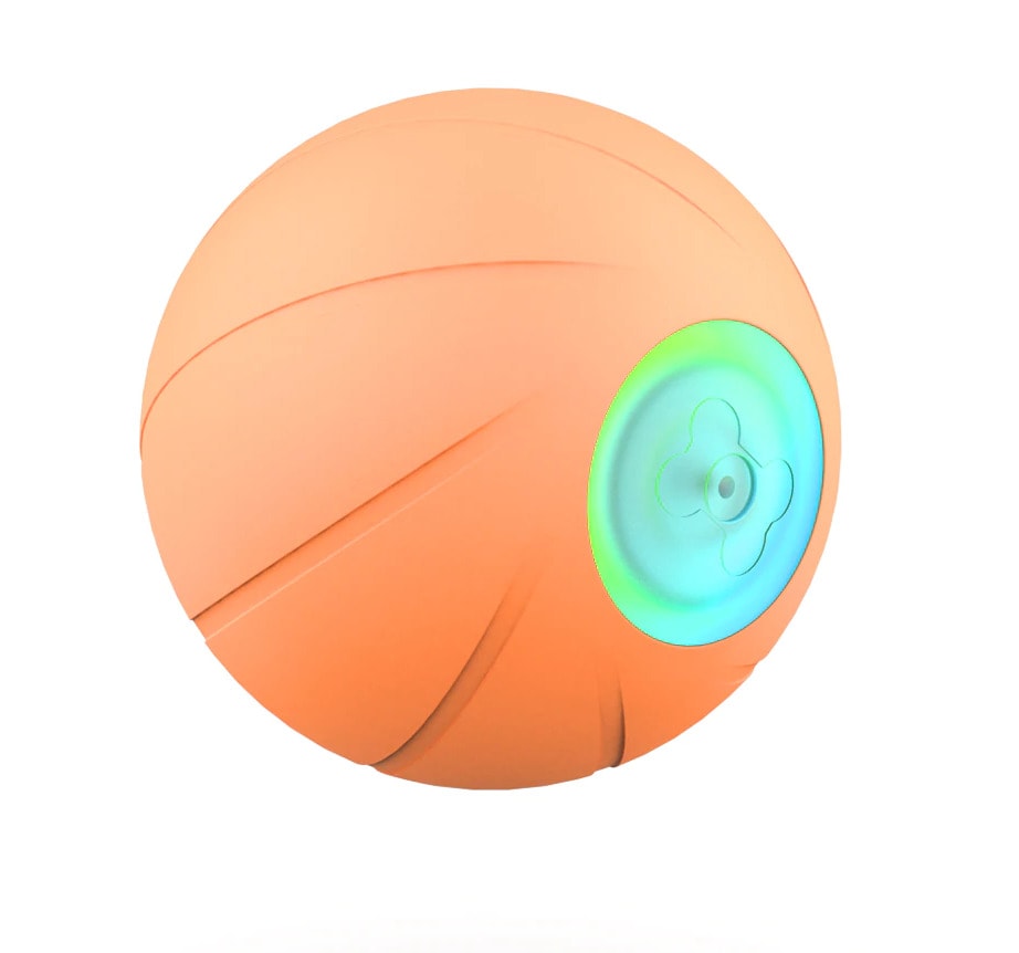 Wicked Ball interaktiv lekeball for katter/små hunder Orange