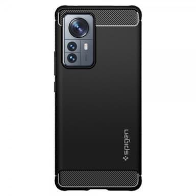 Spigen Xiaomi 12 Pro Deksel Rugged Armor Matte Black