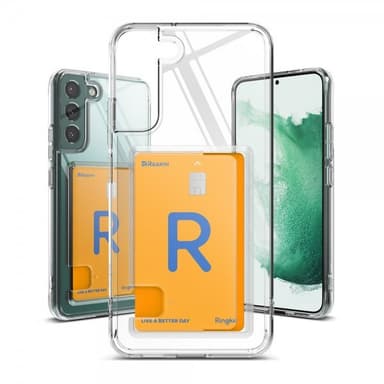 Ringke Samsung Galaxy S22 Plus Deksel Fusion Card Clear