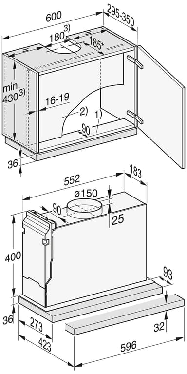 Miele DAS 4x20 ventilator DAS4620EDST