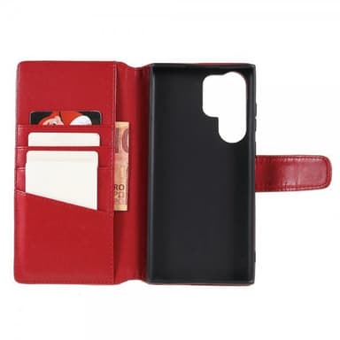 Nordic Covers Samsung Galaxy S22 Ultra Etui Essential Leather Poppy Red