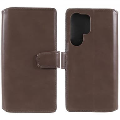 Nordic Covers Samsung Galaxy S22 Ultra Etui Essential Leather Moose Brown
