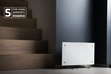 Adax Clea panelovn med WiFi H 12 (hvit)