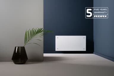 Adax Clea panelovn med WiFi H 12 (hvit)