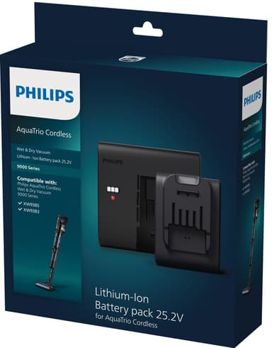 Philips AquaTrio batteri+lader XV1797/01