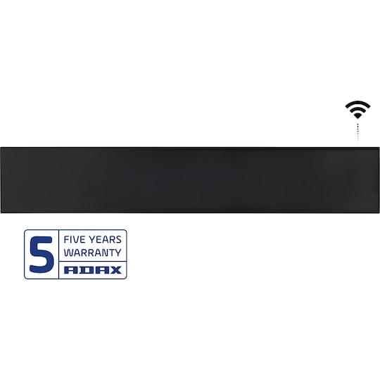 Adax Neo panelovn med WiFi L 10 (perlesort)