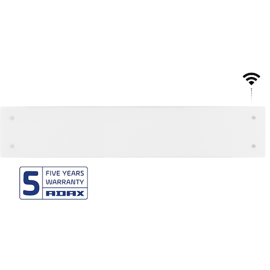 Adax Clea listovn med WiFi L 06 (hvit)
