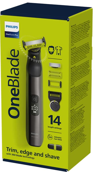 Philips OneBlade Pro 360 skjegg- og kroppstrimmer QP6651/61