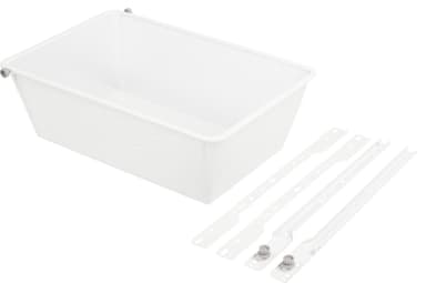 Epoq trådkurv 40 cm (hvit)
