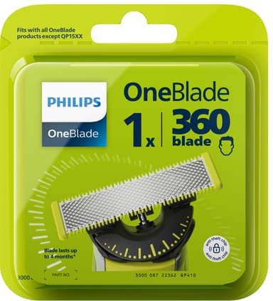Philips OneBlade 360 erstatningsblad QP410/50