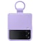 Samsung Galaxy Z Flip 4 deksel med ring (bora purple)