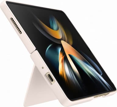 Samsung Galaxy Z Fold 4 slankt stativdeksel (sand)
