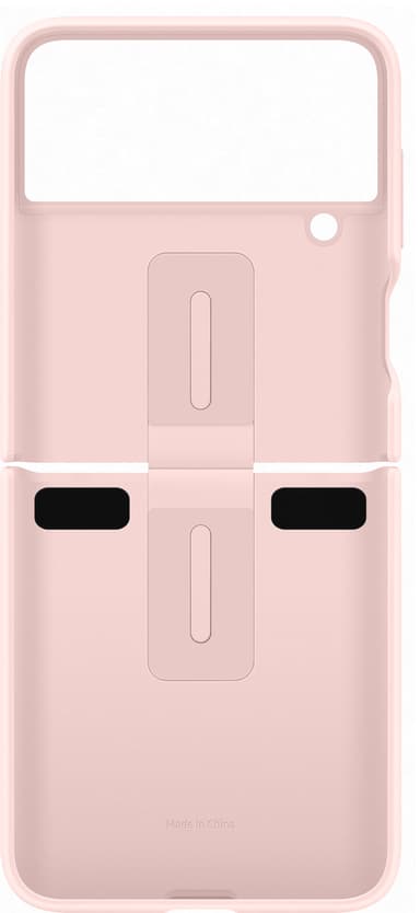 Samsung Galaxy Z Flip 4 deksel med ring (rosa)