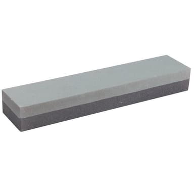 Knivsliper dobbeltsidig 15x5 cm Grå