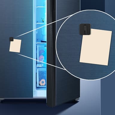 Veggfeste for valpematte 2-Pack Svart