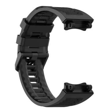 Klokkereim silikon Svart Huami Amazfit T-Rex 2 Watch
