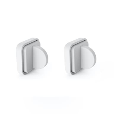Veggfeste for valpematte 2-Pack Hvit