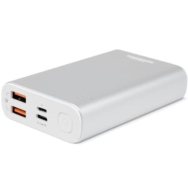 Powerbank Evergreen 10K sølv
