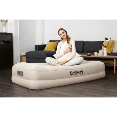 Luftmadrass 1,91m X 97cm x 42cm Innebygd pumpe