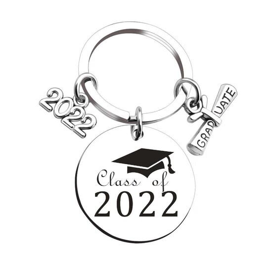 INF Nøkkelring med merke ""Class of 2022"" for grad