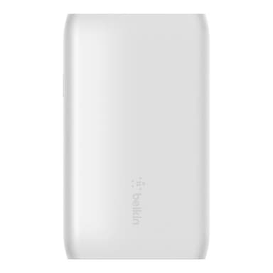 5000 mAh Power Bank, hvit