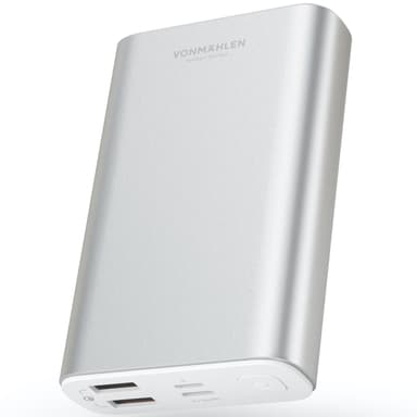 Powerbank Evergreen 10K sølv