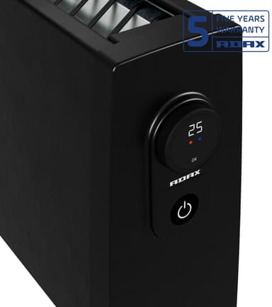 Adax Vilje gulvovn VG1120WTB (sort)