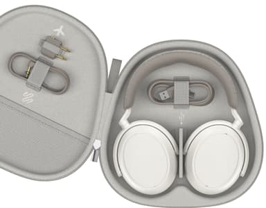 Sennheiser Momentum 4 trådløse around-ear hodetelefoner (hvit)