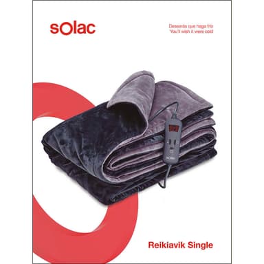 SOLAC Varmeteppe Reikiavik Single 150W