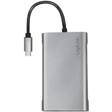 USB-C-dokkingstasjon 8-i-1 HDMI / DP / RJ45 / USB / USB-C 100W