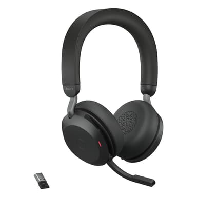 Jabra Evolve2 75, Trådløs, 20 - 20000 Hz, Kontor/kundesenter, 197 g, Hodesett, Sort