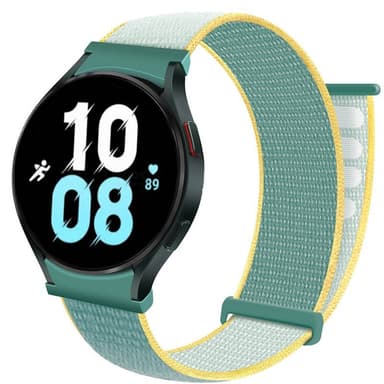 Nylon armbånd No-Gap Samsung Galaxy Watch 5 (44mm) - Sunshine
