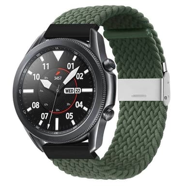 Flettet elastisk armbånd Samsung Galaxy Watch 3 (41mm) - Army