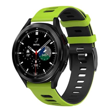 Twin Sport Armband Samsung Galaxy Watch 5 Pro (45mm) - Lime/svart