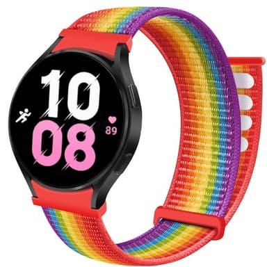 Nylon armbånd No-Gap Samsung Galaxy Watch 5 (40mm) - Pride