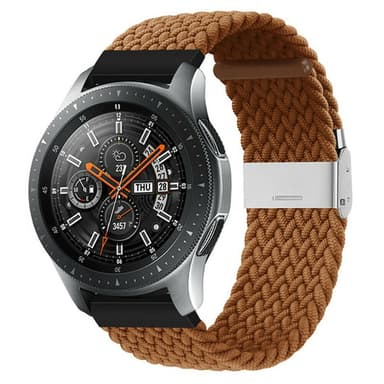 Flettet elastisk armbånd Samsung Galaxy Watch 46mm - Brun