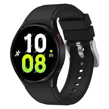 Silikon armbånd No-Gap Samsung Galaxy Watch 5 (44mm) - Svart
