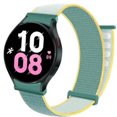 Nylon armbånd No-Gap Samsung Galaxy Watch 5 (40mm) - Sunshine