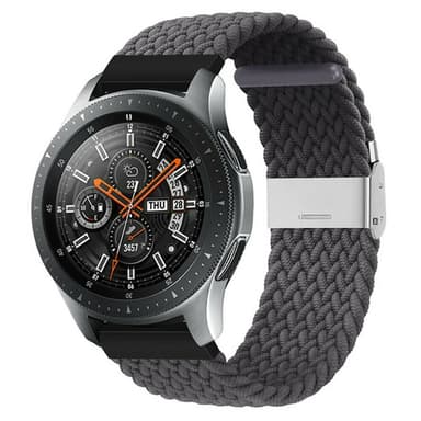 Flettet elastisk armbånd Samsung Galaxy Watch 46mm - skygrey