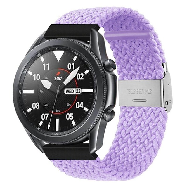 Flettet elastisk armbånd Samsung Galaxy Watch 3 (41mm) - lightpurple