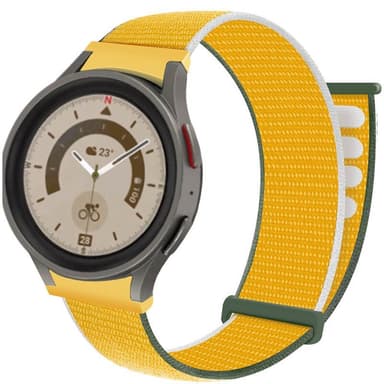 Nylon armbånd No-Gap Samsung Galaxy Watch 5 Pro (45mm) - Sunflower